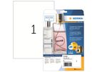 HERMA Folienetikett 8020 210x297mm tr 25 St./Pack.