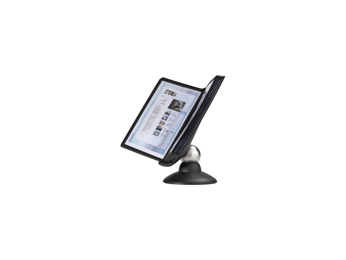 DURABLE Sichttafelständer SHERPA motion 10 558701 DIN A4 schwarz