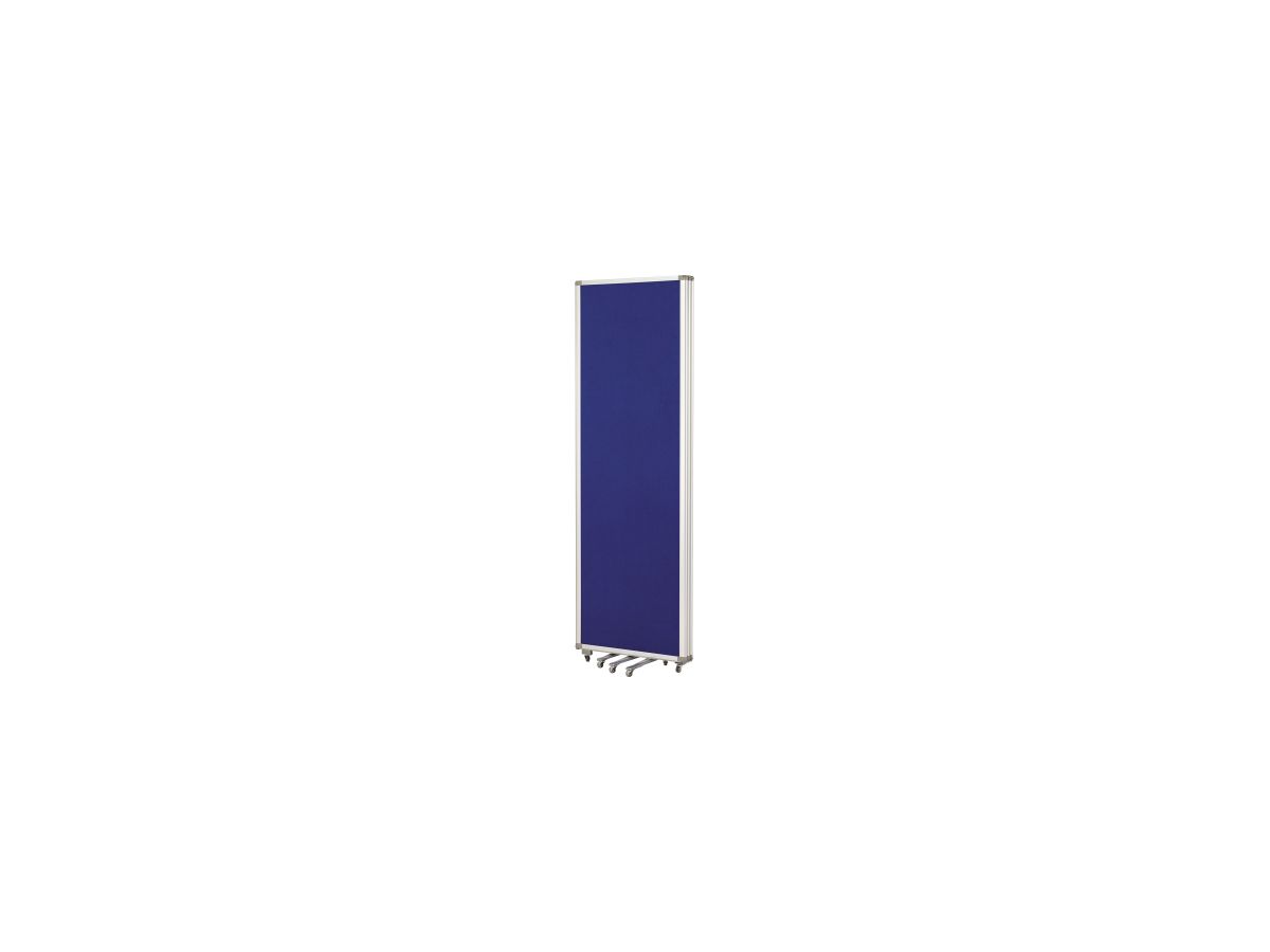 magnetoplan Präsentationswand 1105303 182x181x36cm blau