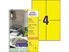 Avery Zweckform Universaletikett 3459 105x148mm gelb 400 St./Pack