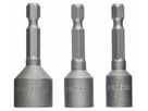 BOSCH Steckschlüsseleinsatz 3 tlg, Länge 2608551078
