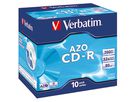 Verbatim CD-R 43327 52x 700MB 80Min. Jewelcase 10 St./Pack.