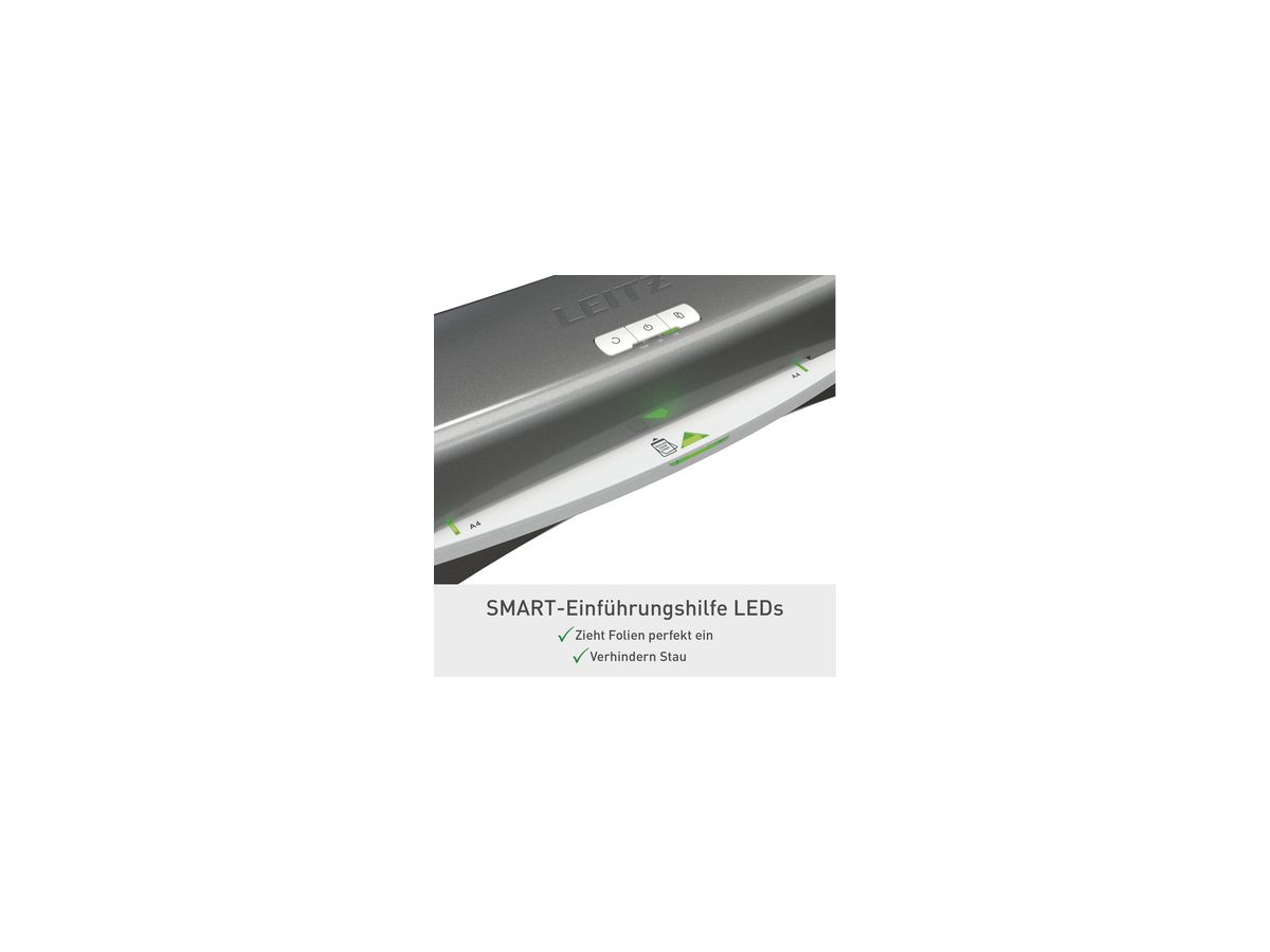 Leitz Laminiergerät iLAM Office 72510084 DIN A4 weiß/silber