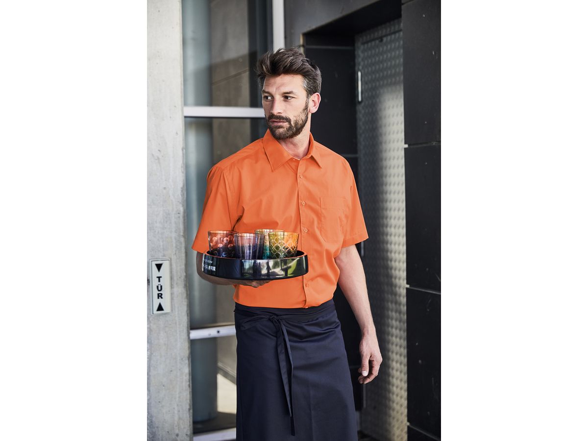 JN Herren Business Shirt JN644 carbon, Größe S