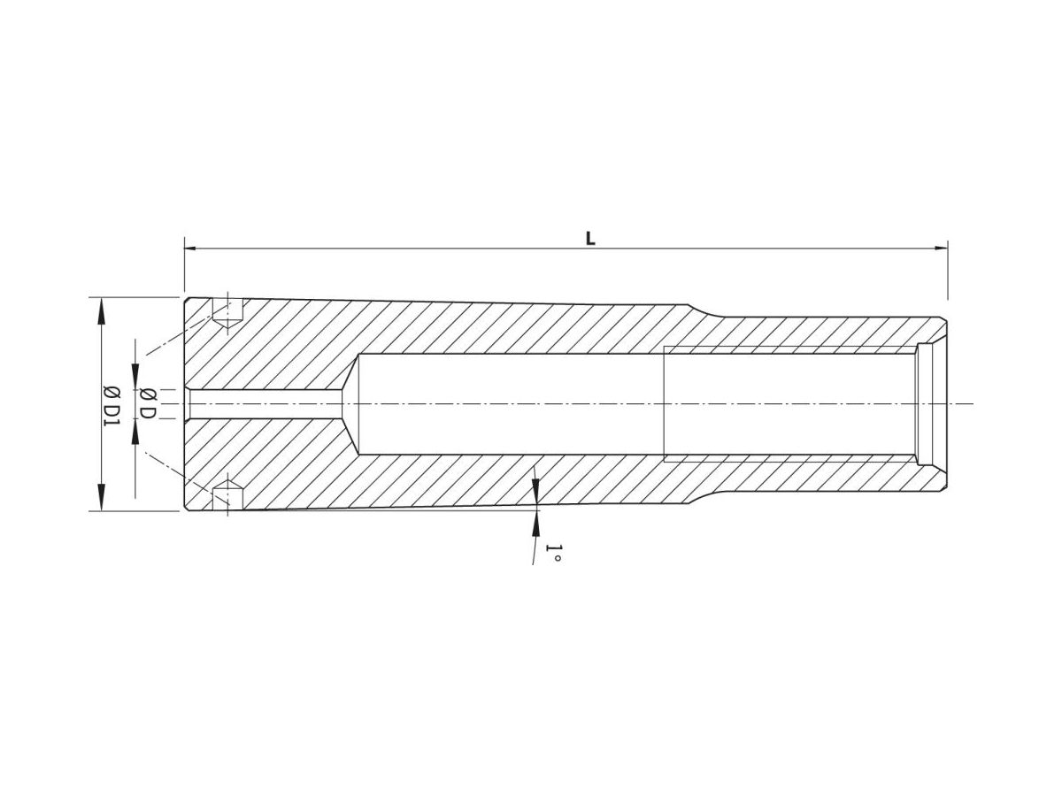 Collet chuck HG 01 4mm Haimer