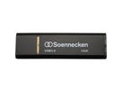 Soennecken USB-Stick 71617 3.0 16GB schwarz/silber
