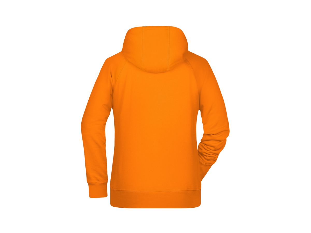 JN Ladies' Hoody 8023 orange, Größe 3XL
