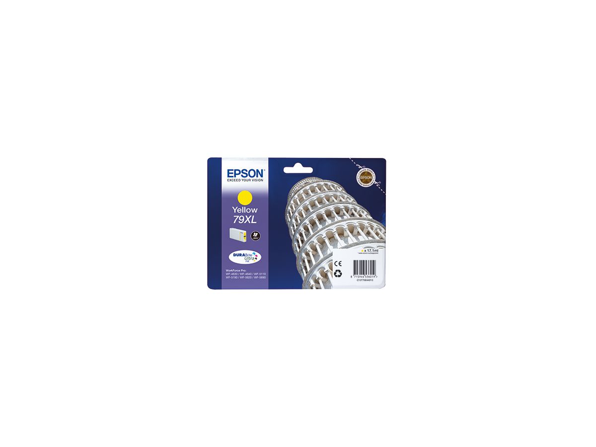 Epson Tintenpatrone C13T79044010 Nr.79XL 2.000Seiten gelb