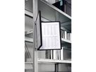 DURABLE Sichttafelwandhalter VARIO MAGNET WALL 5 591401 gr +5Tafeln sw