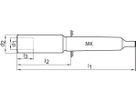 Kombi - Zapfensenkerhalter HSS Größe 1 MK 2 GFS