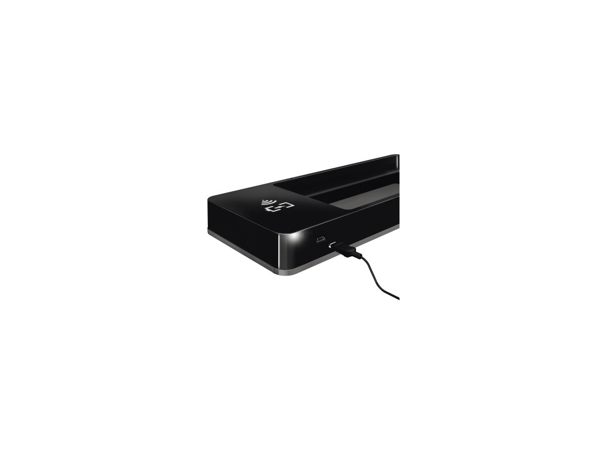 Leitz Stifteschale Duo Colour 53650095 Qi-Ladegerät schwarz