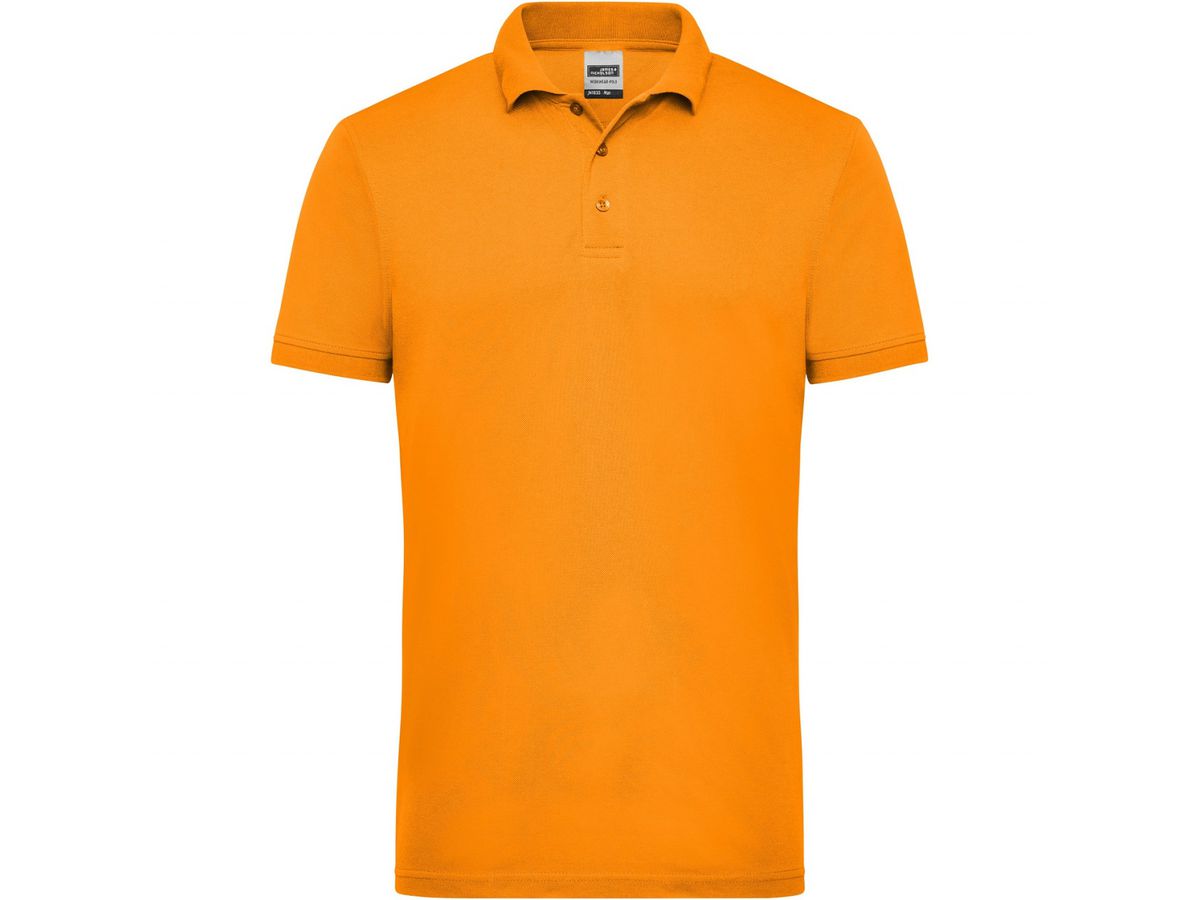 JN Men's Signal Workwear Polo JN1830 neon-orange Gr. M