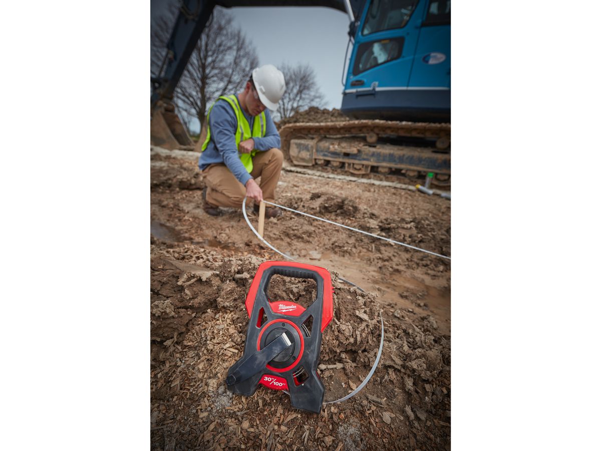 MILWAUKEE Rahmenbandmaß 30 m/100 ft.