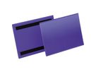 DURABLE Kennzeichnungstasche 174307 magnet. A5 quer d.bl 50 St./Pack.