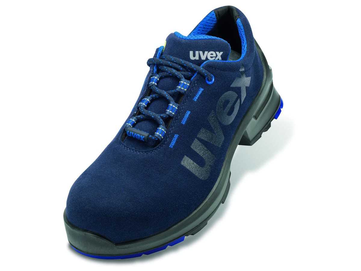 UVEX 1 Sicherheits-Halbschuh S2 8534.8 SRC, blau, Weite 11, Gr. 35