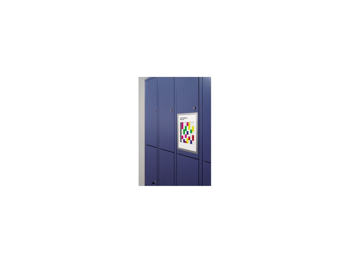 Magnetrahmen A4, 5 Stk. metallic silber