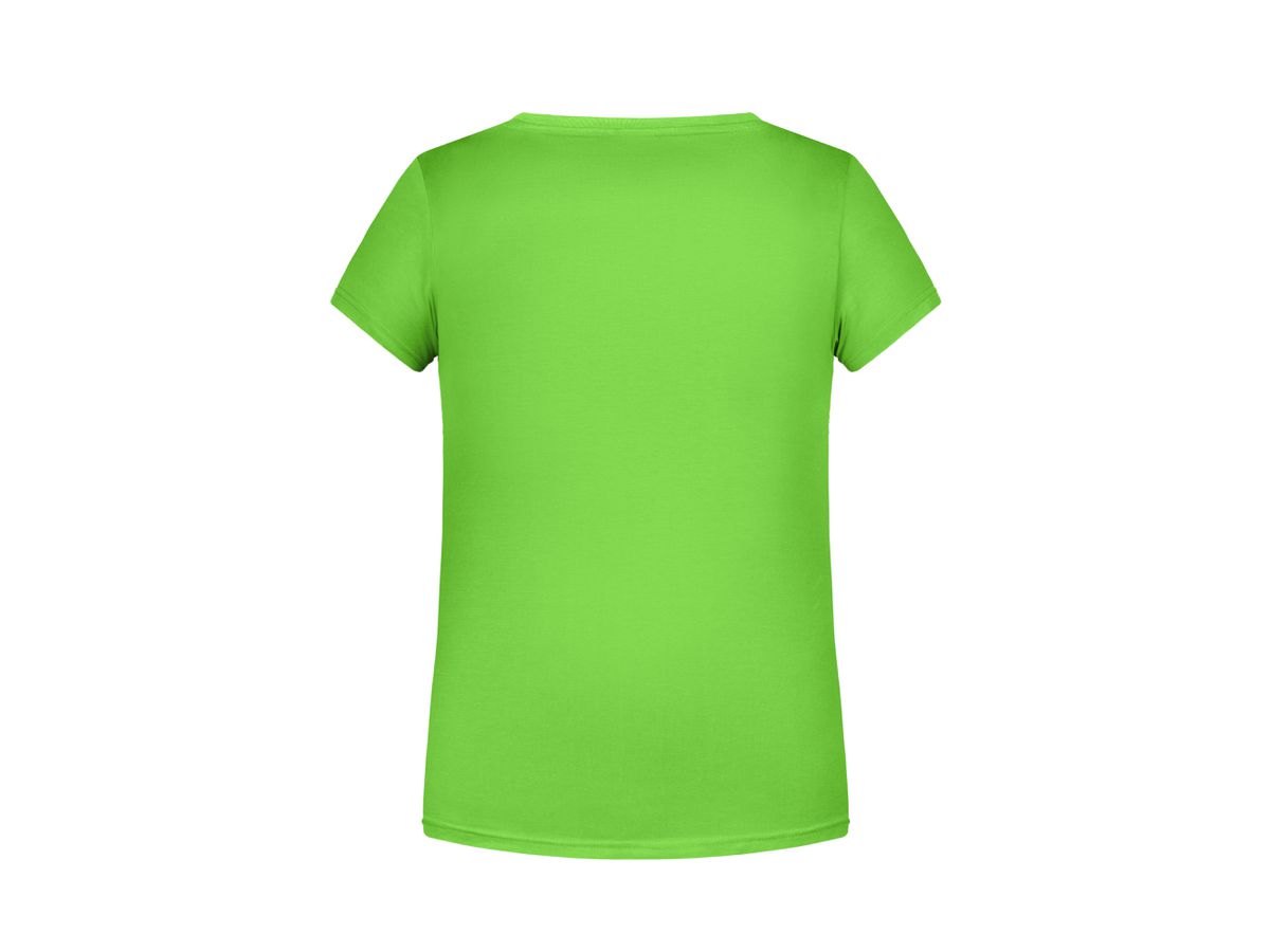 JN Girls' Basic-T 8007G lime-green, Größe M