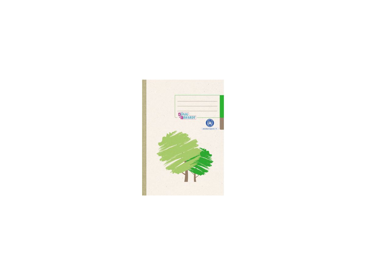 König&Ebhardt Kladde 861529201 DIN A5 kariert 96Blatt weiß