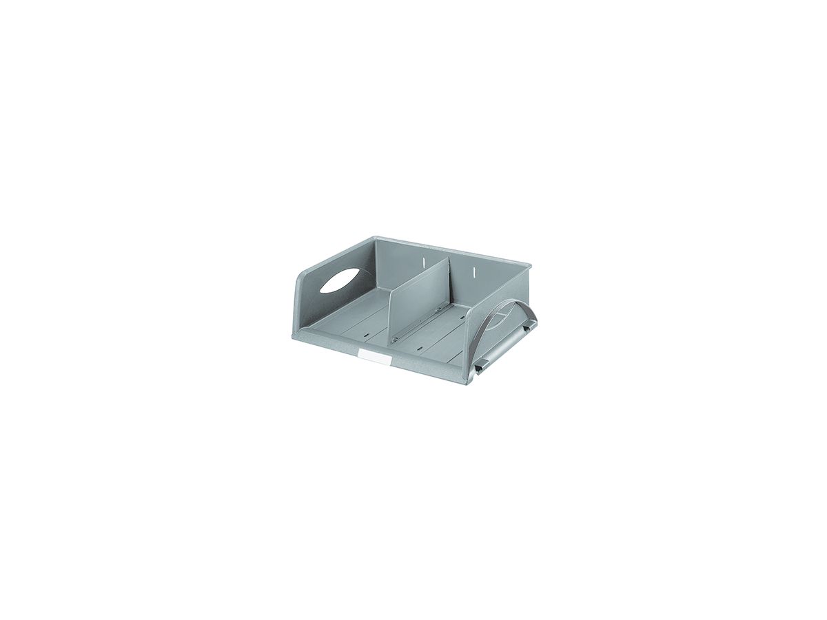Leitz Briefablage Sorty 52300085 DIN A4/C4 quer PS grau