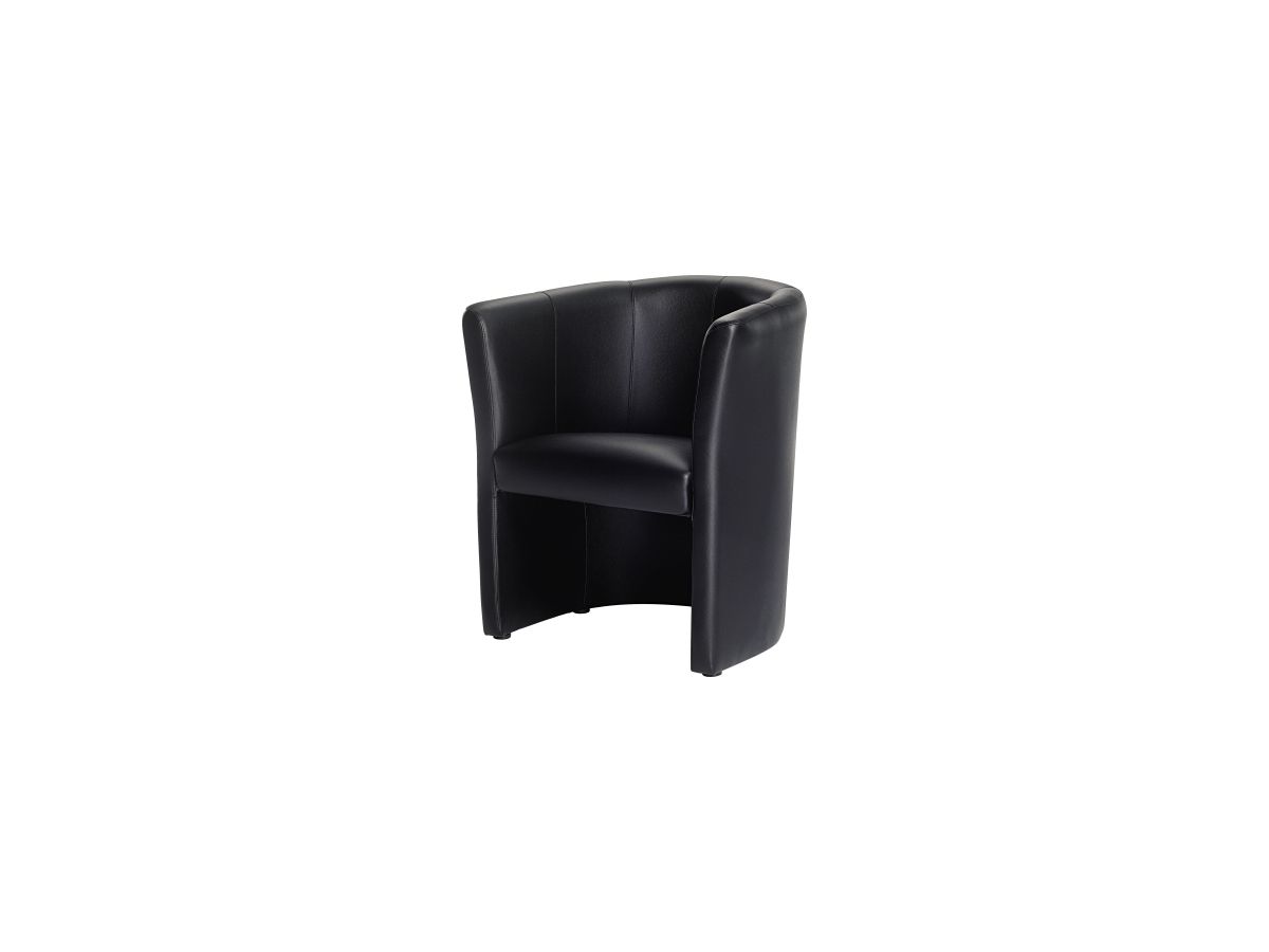 Sessel Kunstleder 690x770x630mm schwarz