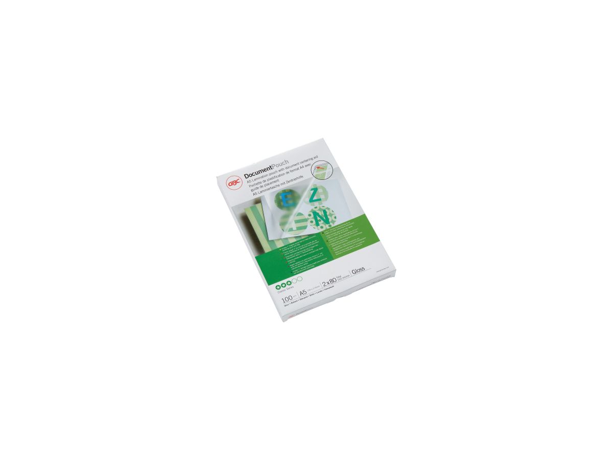 GBC Folientasche DocumentPouch IB575037 DIN A5 100 St./Pack.