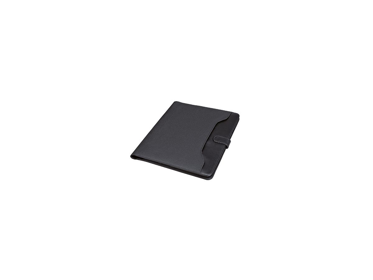 Alassio Schreibmappe FANO 30073 26x32,2x2cm Lederimitat schwarz