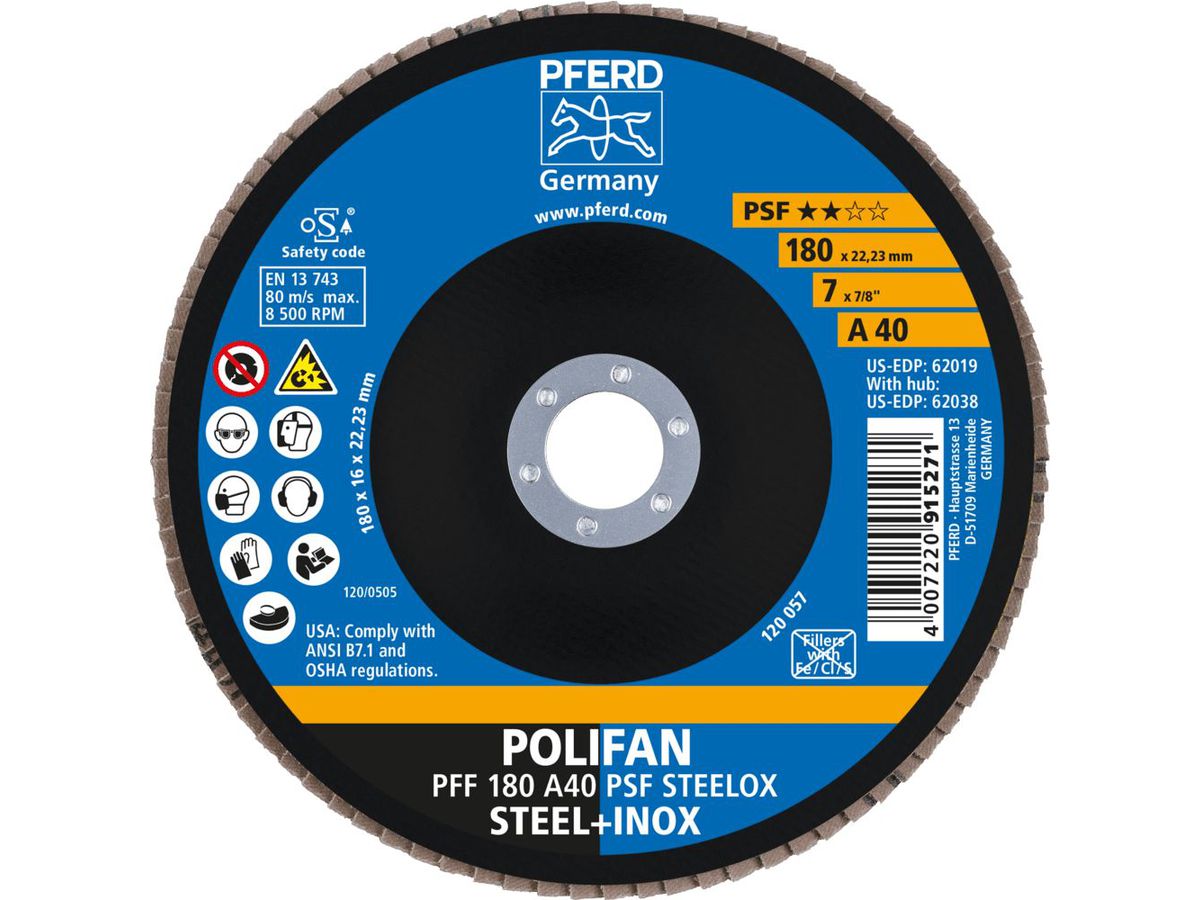 PFERD Polifan PFF 180 A 40 PSF