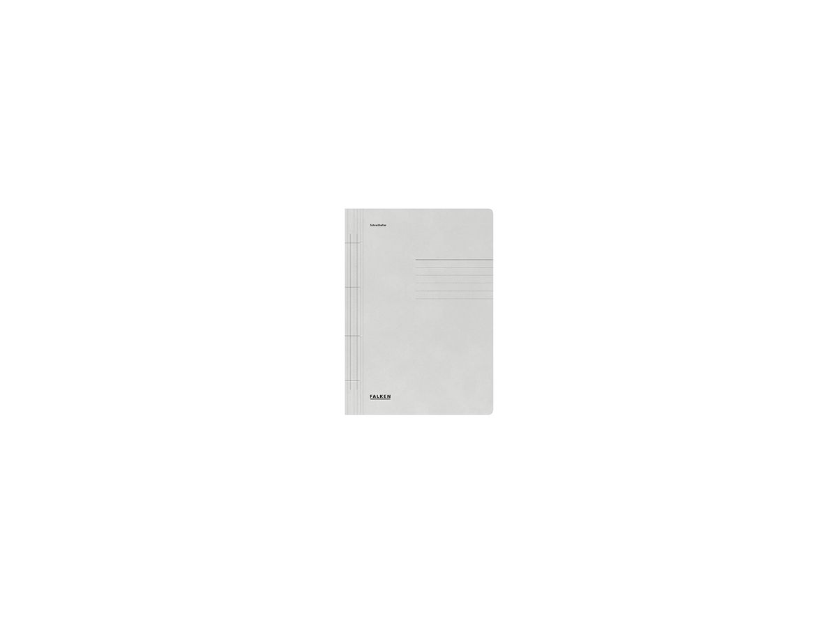 Falken Schnellhefter 80003783 A4 250g/m Manila-RC-Karton grau