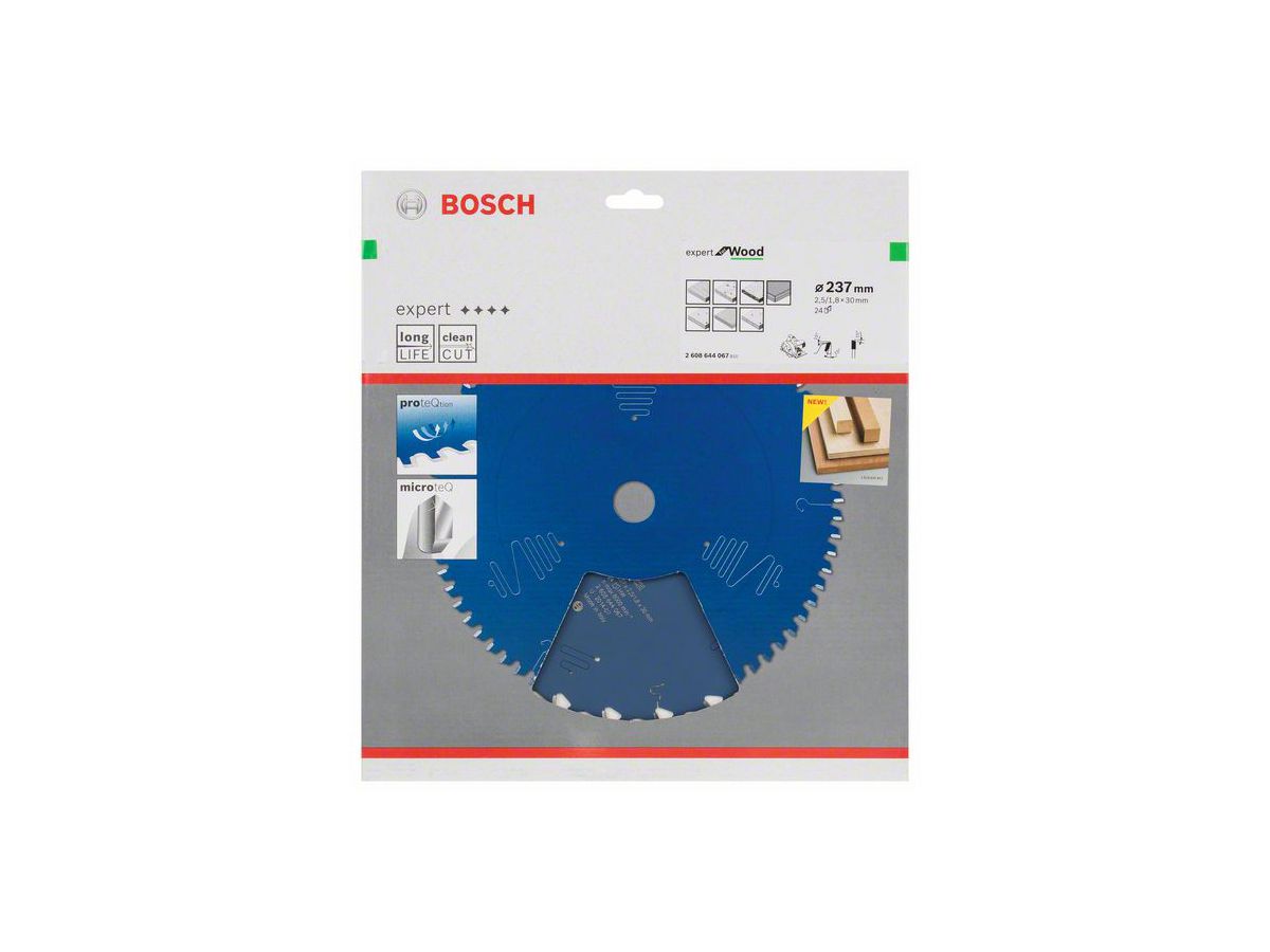 BOSCH Kreissägeblatt Standard for Steel 237x30x2,5/1,8 mm, 24 Z