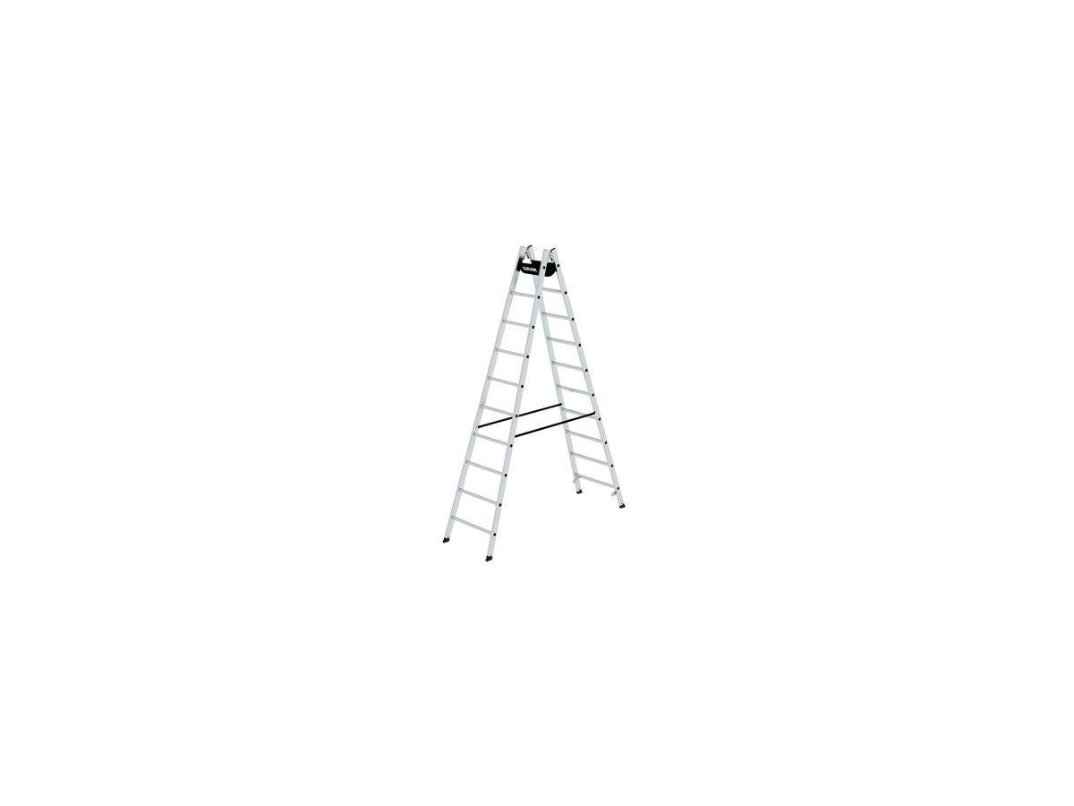 Stehleiter alu 2x10 Sprossen