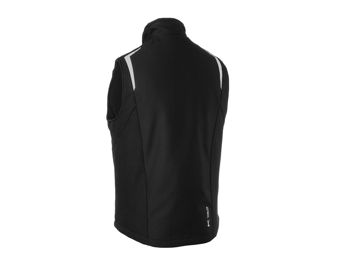 KÜBLER Softshell-Weste Bodyforce Gr. 3XL, schwarz, 7125