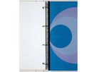 GBC Einhängeheftstreifen IB412356 PVC weiß 50 St./Pack.