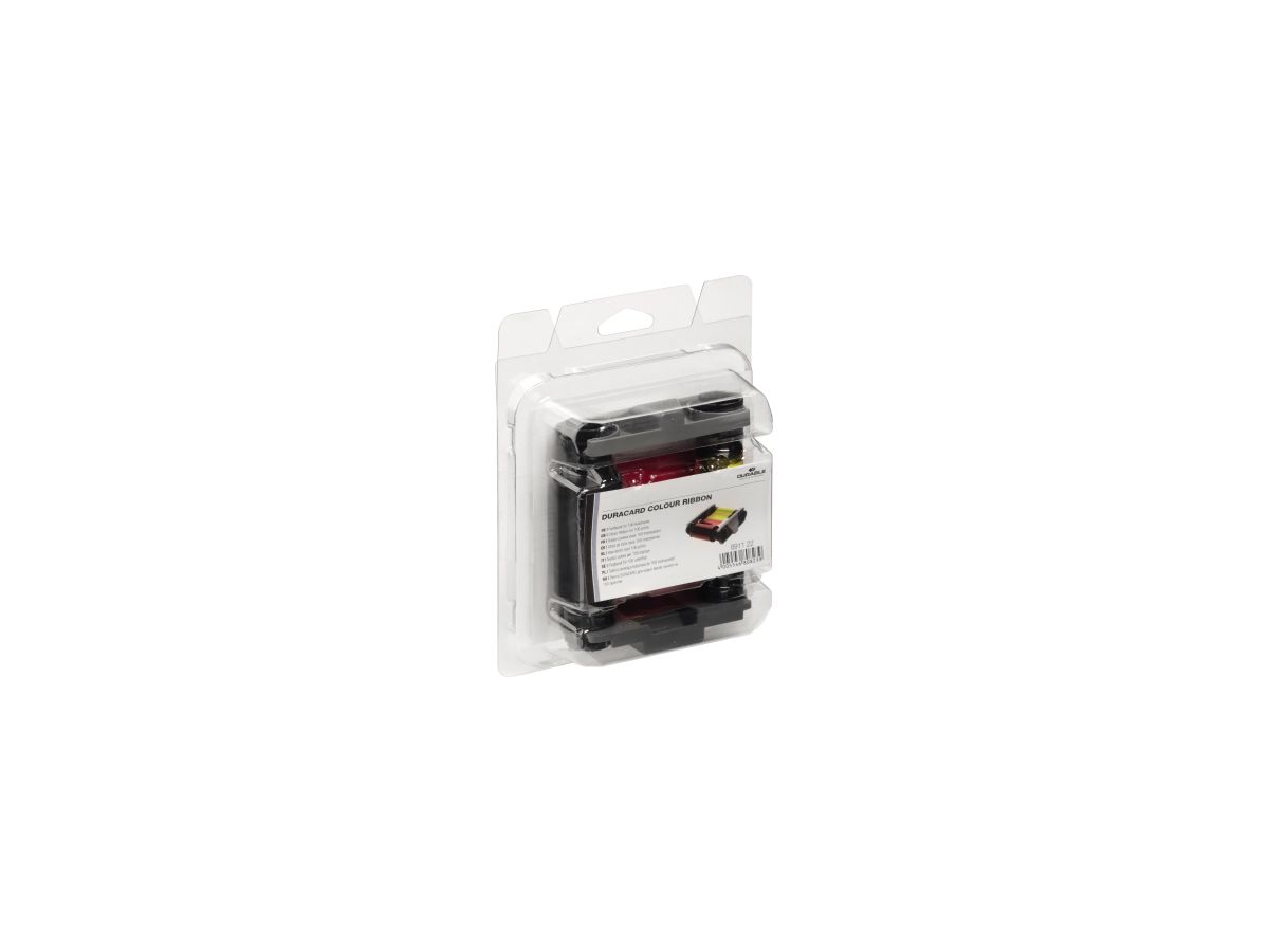 DURACARD COLOUR RIBBON Farbband für 100 Plastikkarten, mehrfarbig 106149099