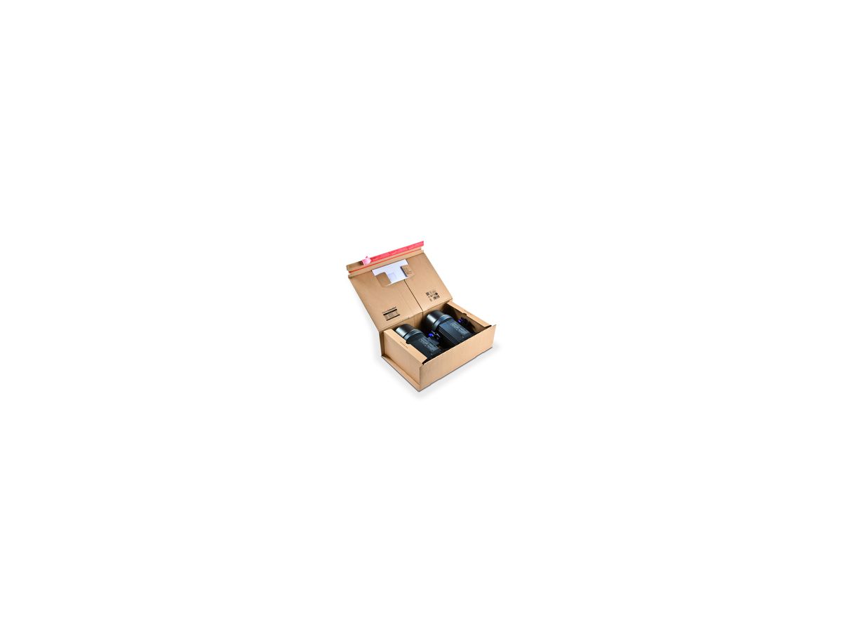 ColomPac Versandkarton POST-BOX CP067.07 46x16x31cm braun