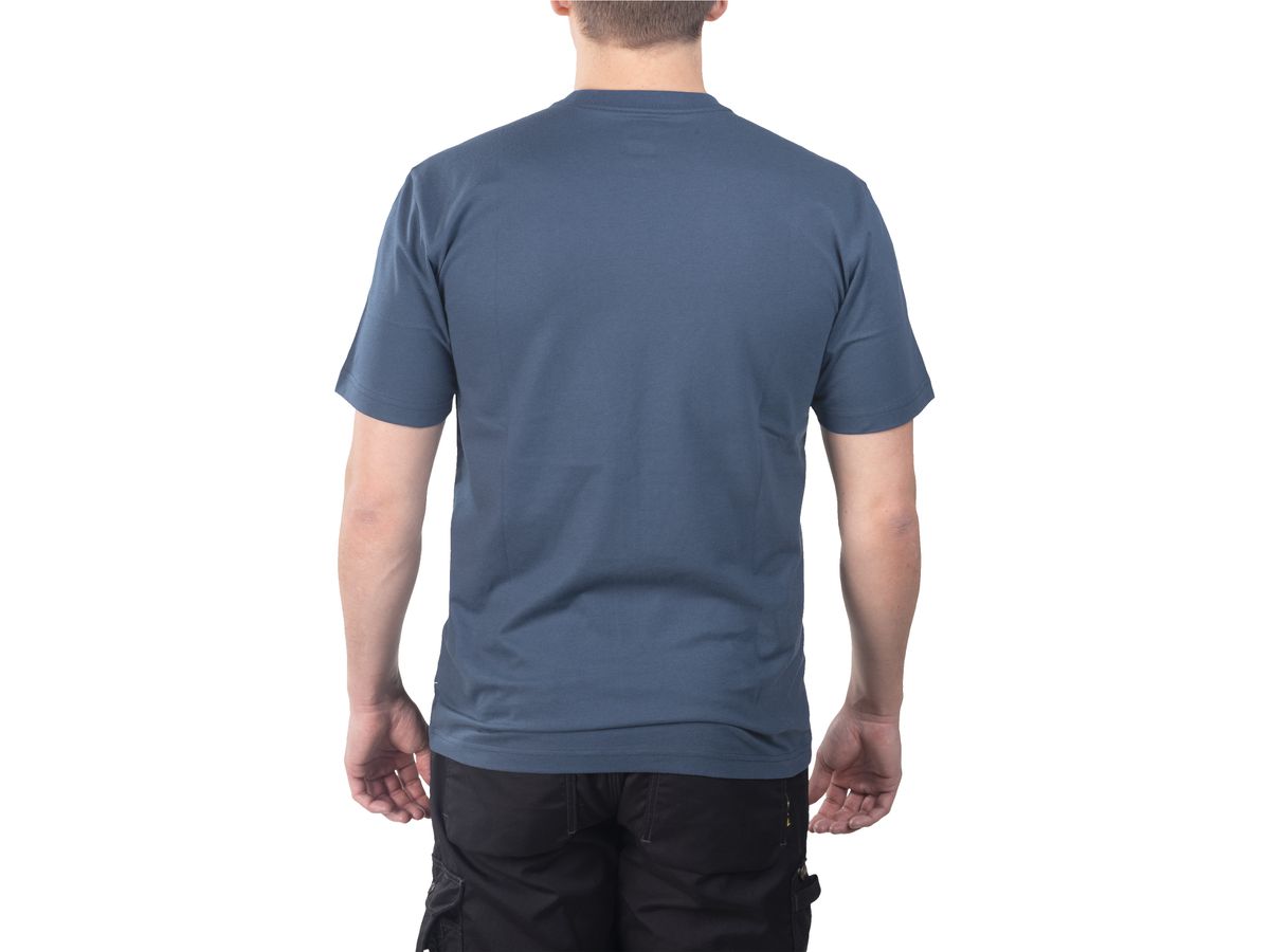 MILWAUKEE Arbeits-T-Shirt mit UV-Schutz WTSSBLU-XXL blau