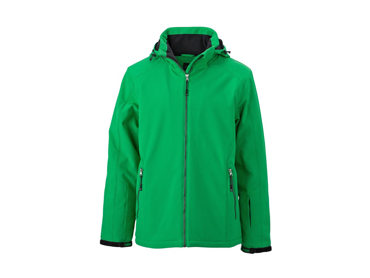 JN Mens Wintersport Jacket JN1054 92%PES/8%EL, green, Größe 3XL