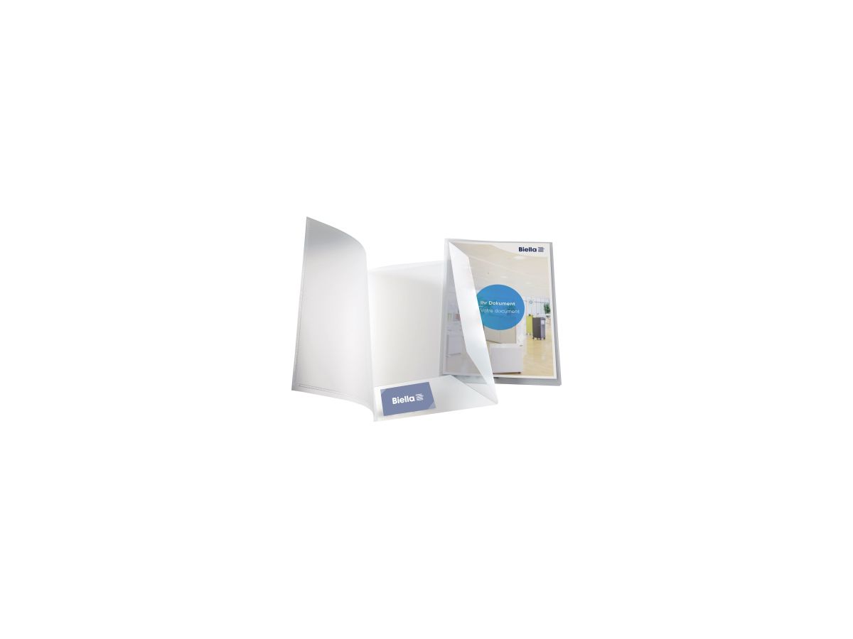 Biella Präsentationsmappe Pearl 5 0186403.03 A4 50Bl. PP farblos
