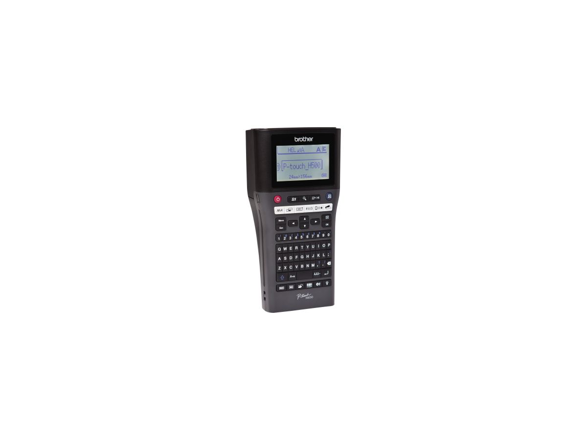 P-touch Beschriftungsgerät PTH500ZG1 TZe 3,5-24mm sw
