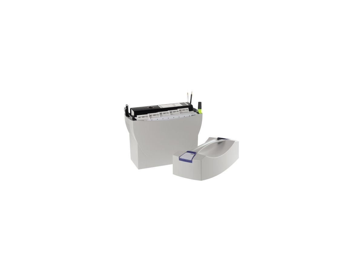 HAN Hängebox SWING 1901-11 39,7x34,7x15,4cm Deckel lichtgrau