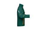 JN Workwear Jacket - COLOR - JN849 dark-green/orange, Größe XS