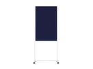 Magnetoplan Moderationswand 11112103 75x120cm Filz blau