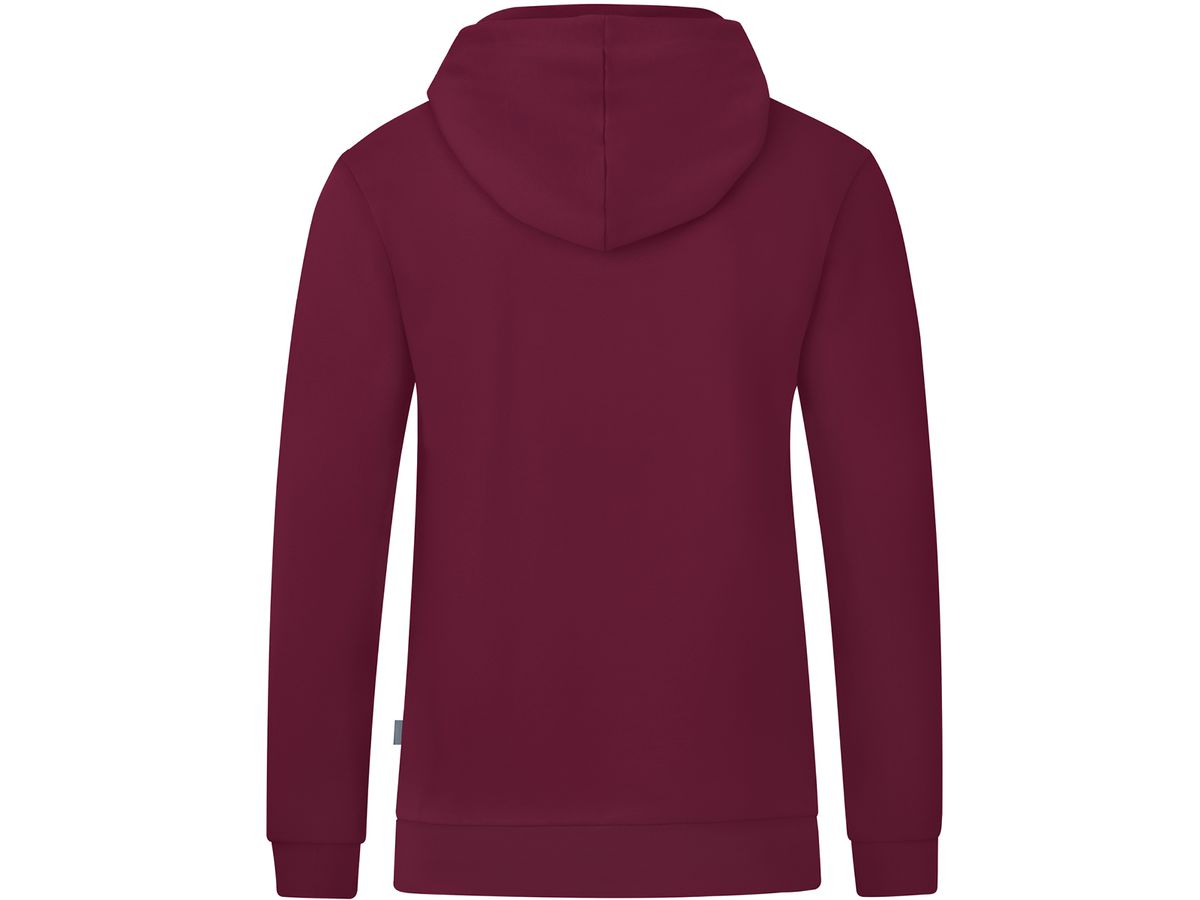 JAKO Kapuzenjacke Organic Herren C6820, Gr. M maroon
