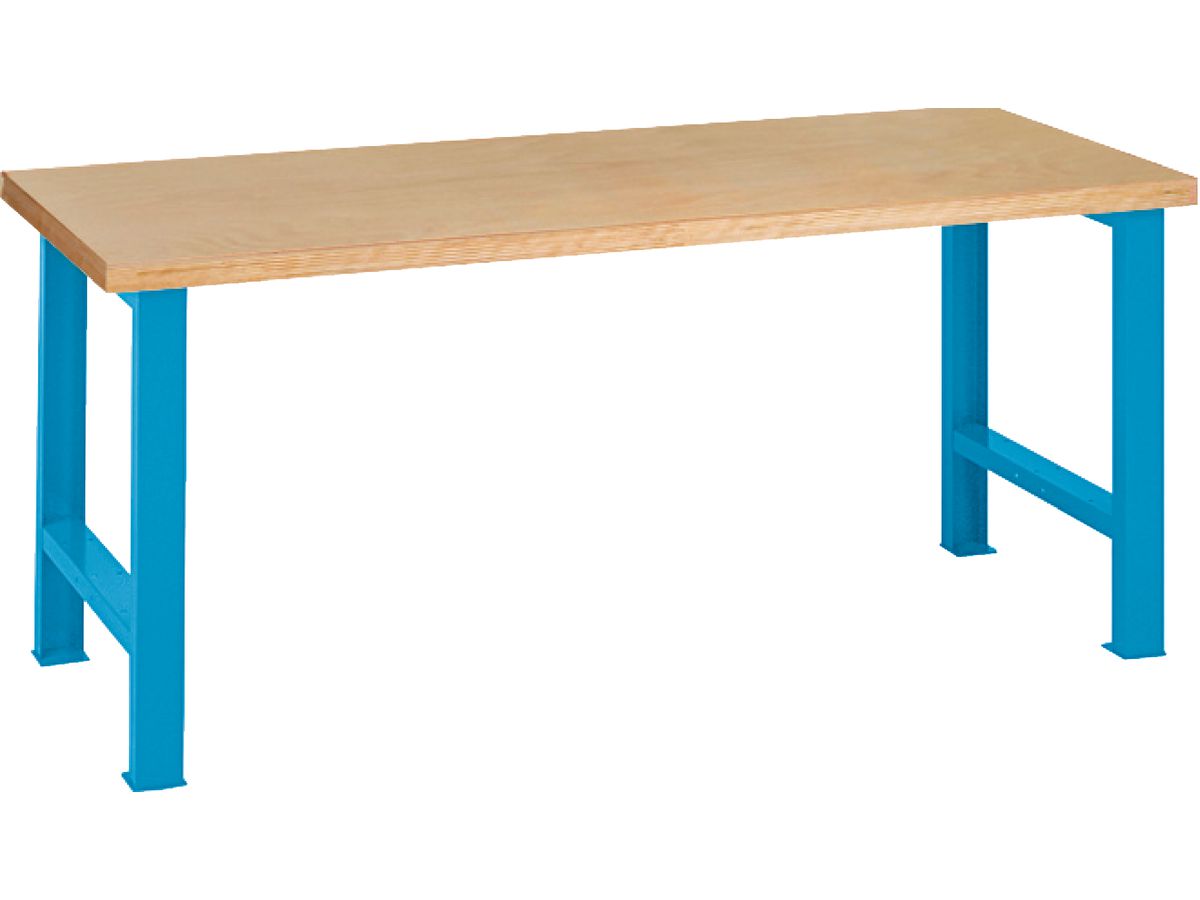 LISTA Werkbank Multiplex J6 grau 2000x750x840 RAL7035