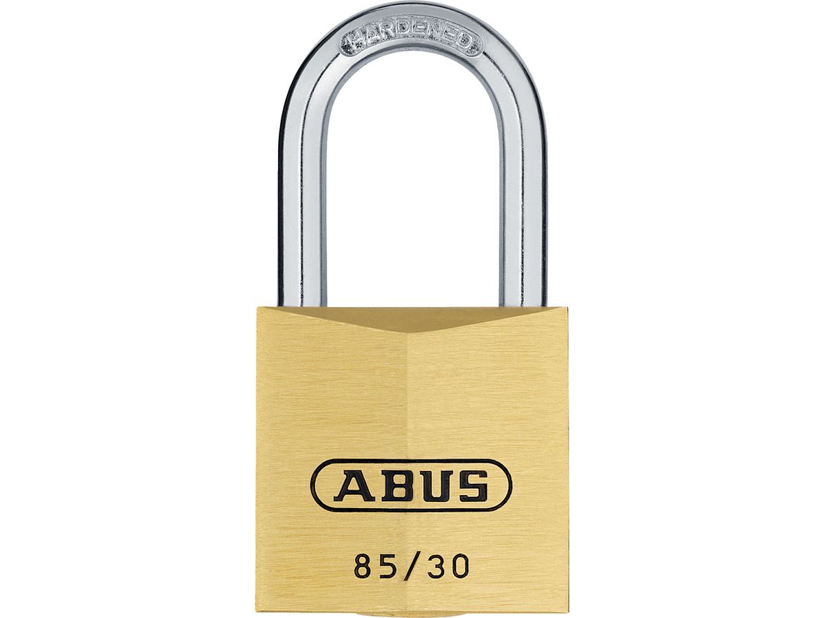 ABUS Messing-Hängeschloss 85/40 mit je 2 Schlüsseln