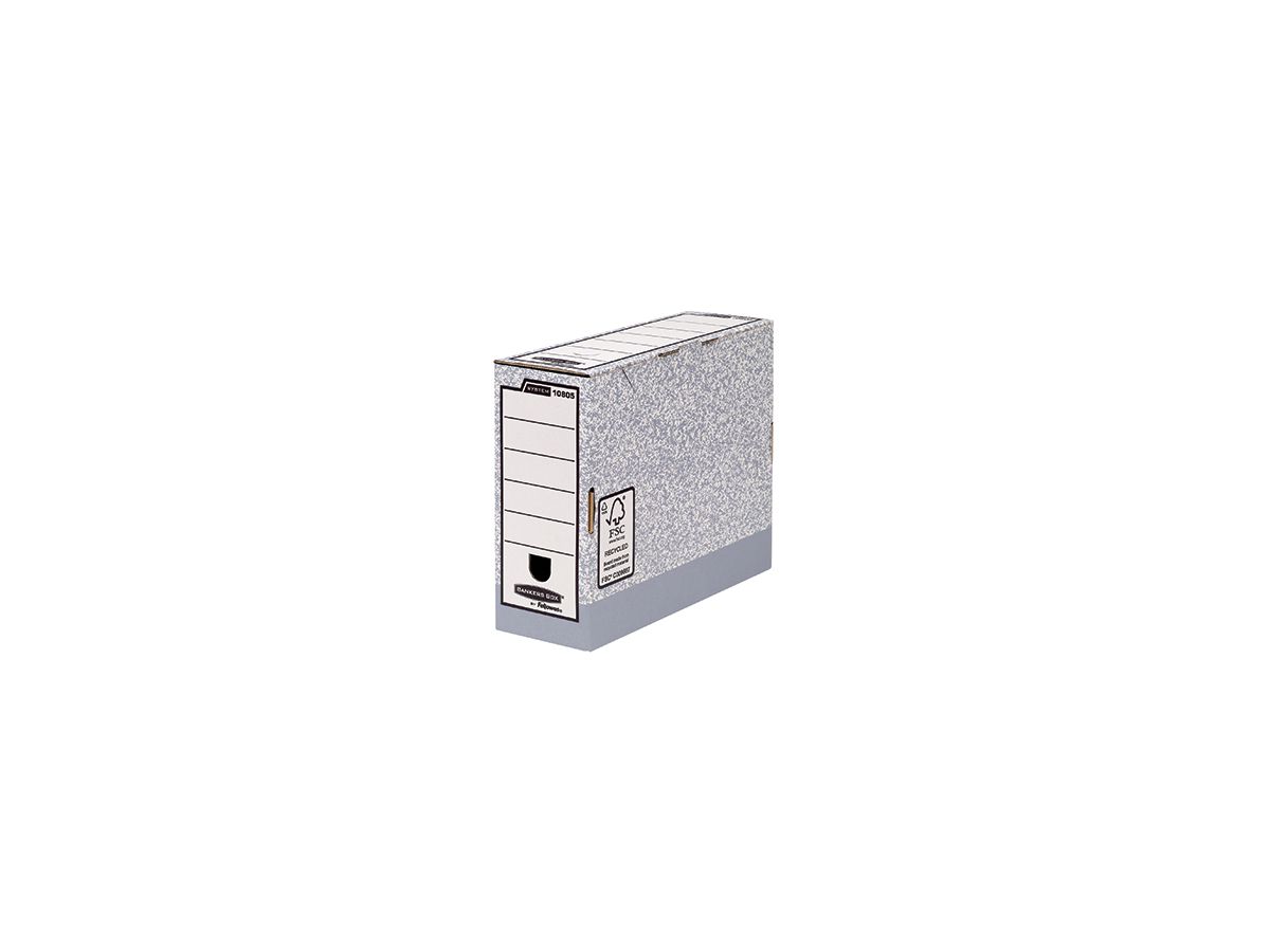 Fellowes Archivbox Bankers Box System 1080501 grau/weiß