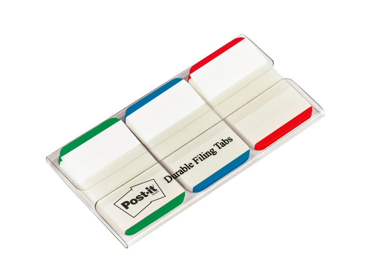 Post-it Haftstreifen Index Strong 686L-GBR gn/bl/rt 3x22 St./Pack.