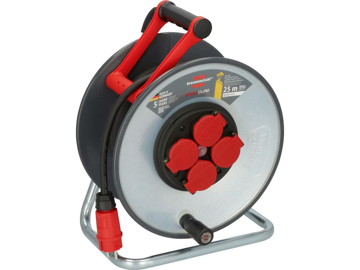 Brennenstuhl Kabeltrommel Stahlkern H07RN-F3G2,5 25m professional