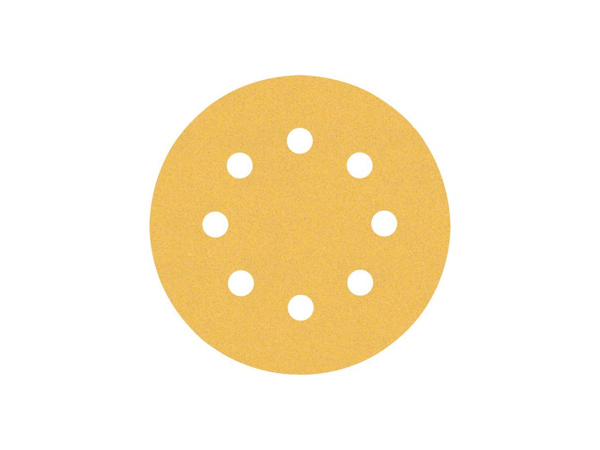 BOSCH Schleifblatt C470 EXPERT, 8-Loch 125 mm, K Set, VE 6