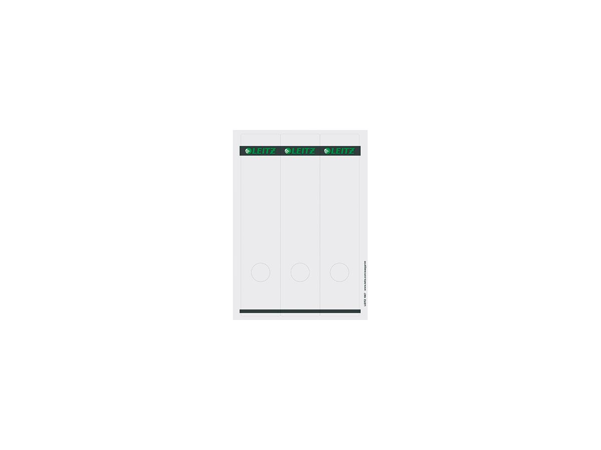 Leitz Ordneretikett 16870085 lang/breit Papier grau 75 St./Pack.