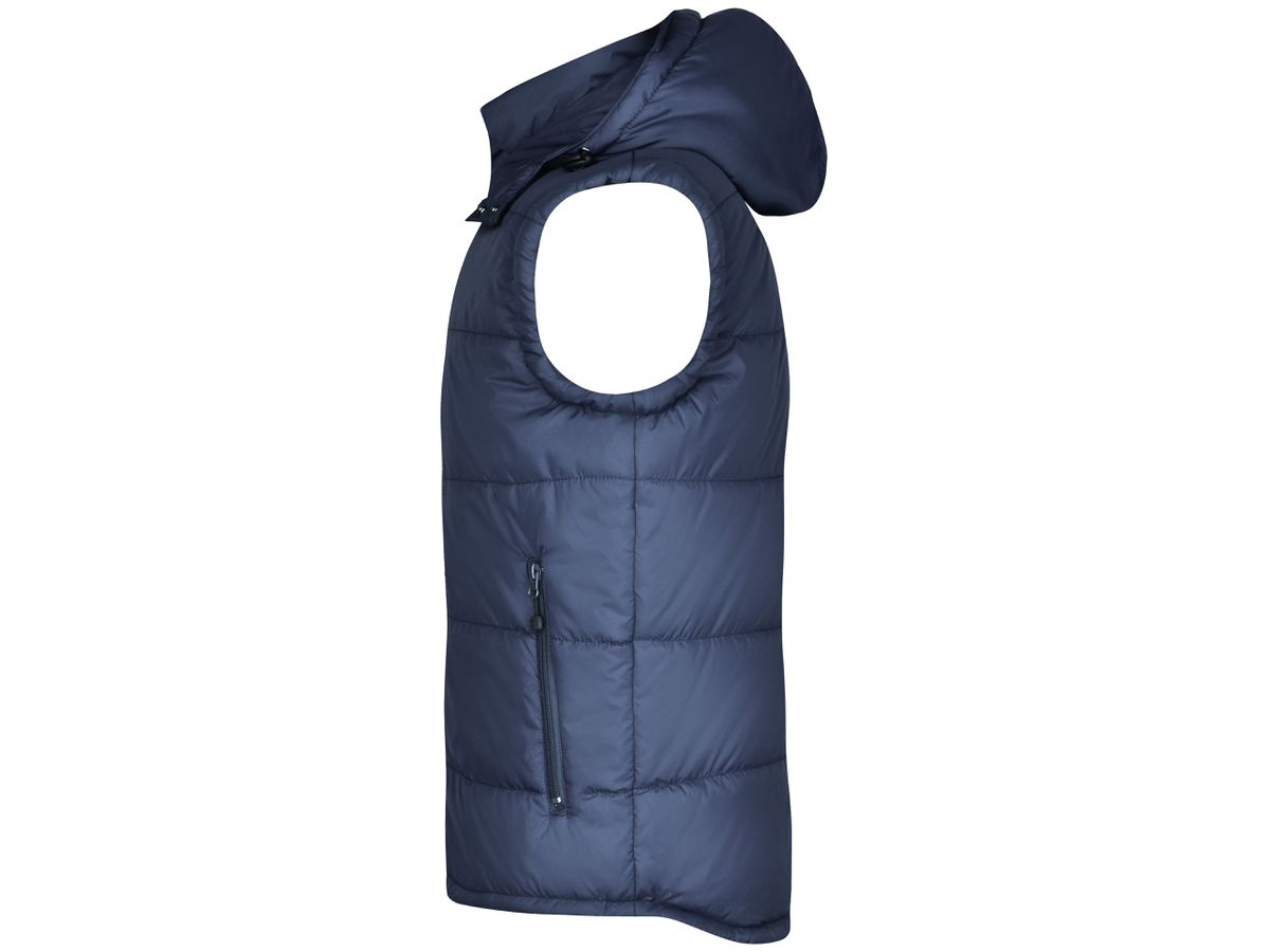 JN Mens Padded Vest JN1004 100%PA, navy, Größe 2XL